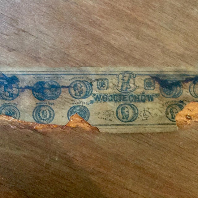 Brown Set of 8 Early 20th Century Wojciechów Thonet Chairs For Sale - Image 8 of 9