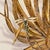Vintage Italian Style Hand Gilt Tole 3-Arm Candelabra - Newly Painted For Sale - Image 9 of 11
