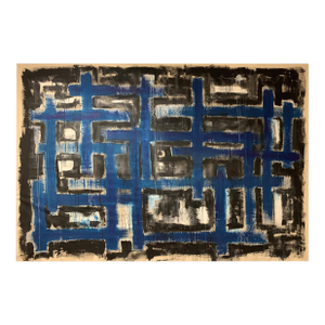 Contingency - Original Abstract Painting by J. Kent Martin