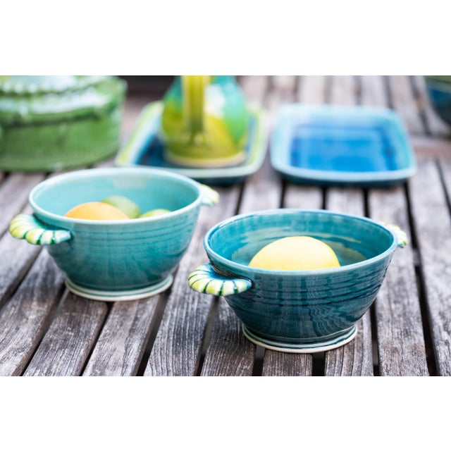 Staprans Design found these textured, two-tone bowls with scalloped handles during Lisa's last trip to Paris. Carefully...