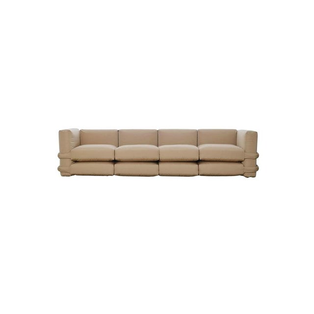 Turquoise Pillow Sofa in Canvas by Muller Van Severen for BD Barcelona For Sale - Image 8 of 17