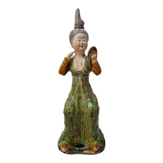 Early 20th Century Sancai Glazed Pottery For Sale