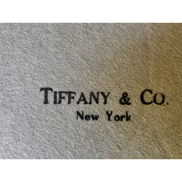 Early 20th Century Antique Spode Copeland for Tiffany & Co. Green & Gold Dinner Plates - Set of 12 For Sale - Image 5 of 6