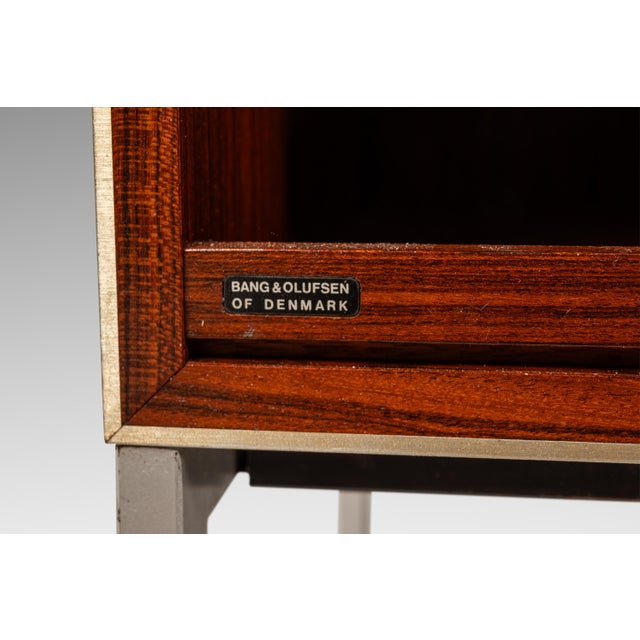MCM Record Media Console Model Mc30 in Rosewood by Jacob Jensen for Bang & Olufsen, Denmark, C. 1970's For Sale - Image 12 of 17