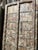 1920s Antique Teak Wood Carved Door – Rustic Farmhouse Garden Entry Door 84 For Sale - Image 5 of 10