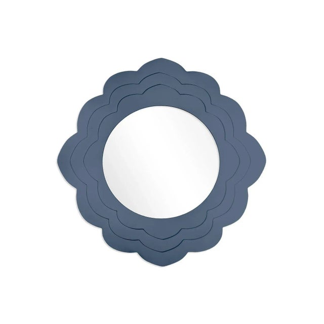 Contemporary Fleur Home Audubon Magnolia Circle Mirror in Distance, 36x36 For Sale - Image 3 of 3