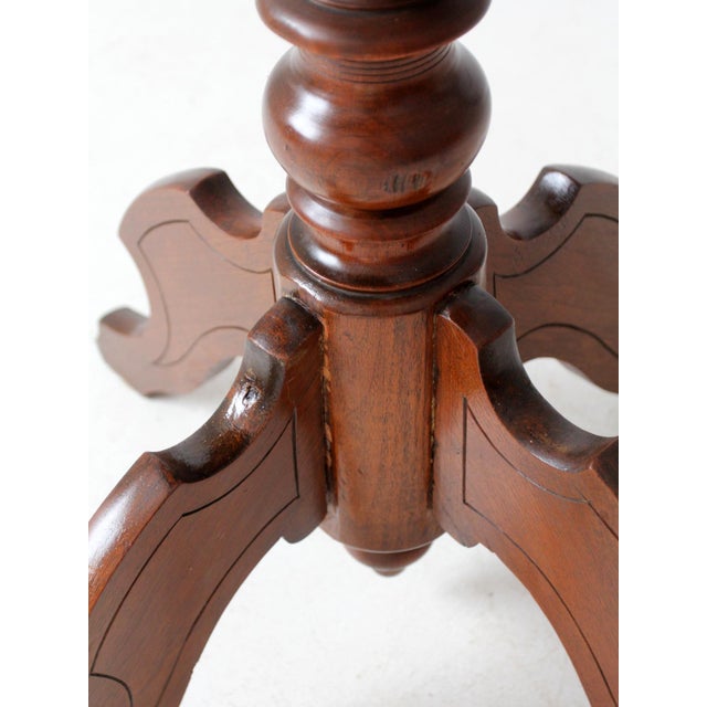 Antique Victorian Side Table For Sale - Image 6 of 15