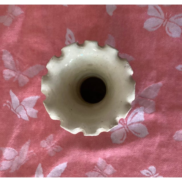 Mid 20th Century Vintage Turkish Kutahya Vase For Sale - Image 5 of 6