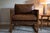 Wood Late 20th Century Palecek Attributed Commodore Lounge Chairs (2) For Sale - Image 7 of 12