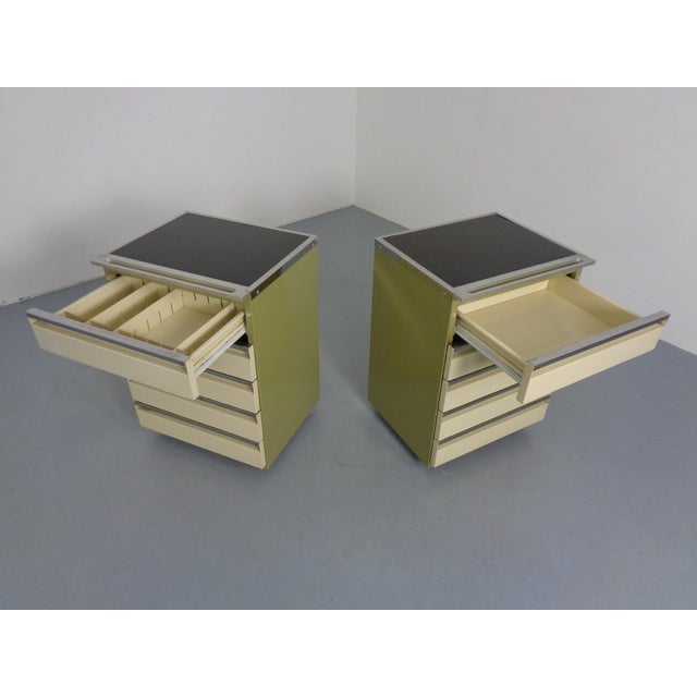 Steel Mobile Medical Cabinets with Drawers from Baisch, Germany, 1950s, Set of 2 For Sale - Image 6 of 18