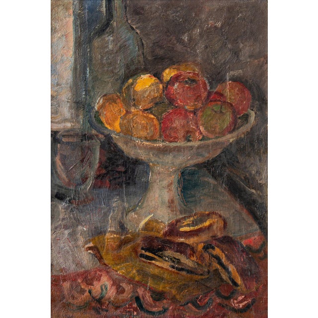 Framed dimensions: 55 x 42 cm Picture dimensions: 46 x 33 cm The painting in excellent condition Mounted in period...