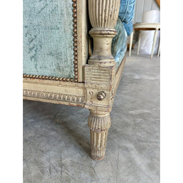 Louis XVI Daybed, 1800s For Sale - Image 4 of 14