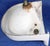1952 Vintage Kohler High-Back Porcelain & Cast Iron Rounded Front Sink For Sale - Image 12 of 13