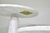 Carrara marble coffee table with a top resting on conical bases, designed by angelo mangiarotti for skipper, part of the...