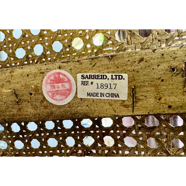 1970’s Sarreid LTD Neoclassical Painted Bench For Sale - Image 16 of 16