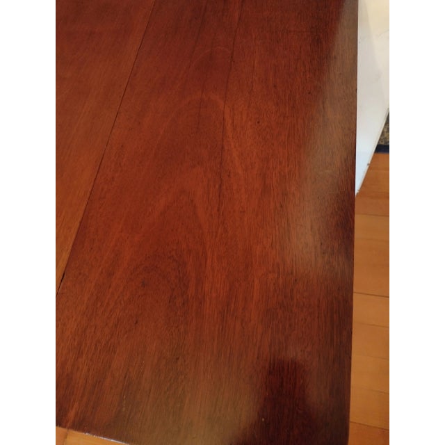 1800's Mahogany Biedermeier Style Drop Leaf Table For Sale - Image 11 of 13