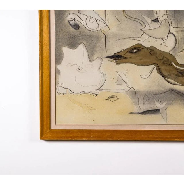 Wolfgang Thesen, Nr. 2, 1980, Mixed Media on Paper For Sale - Image 4 of 9