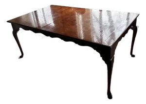 1980s Hand-crafted Dining Room Table