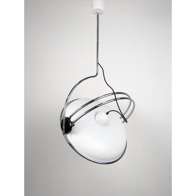 Vintage Hanging Lamp by Passing D'urbino and Lomazzi for Stilnovo, 1970s For Sale - Image 6 of 18