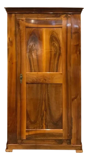 Biedermeier Walnut Armoire, 1820s
