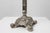 French Silver-Plated Standing Crucifix on Scrolled Tripod Base, 1900 For Sale - Image 11 of 14