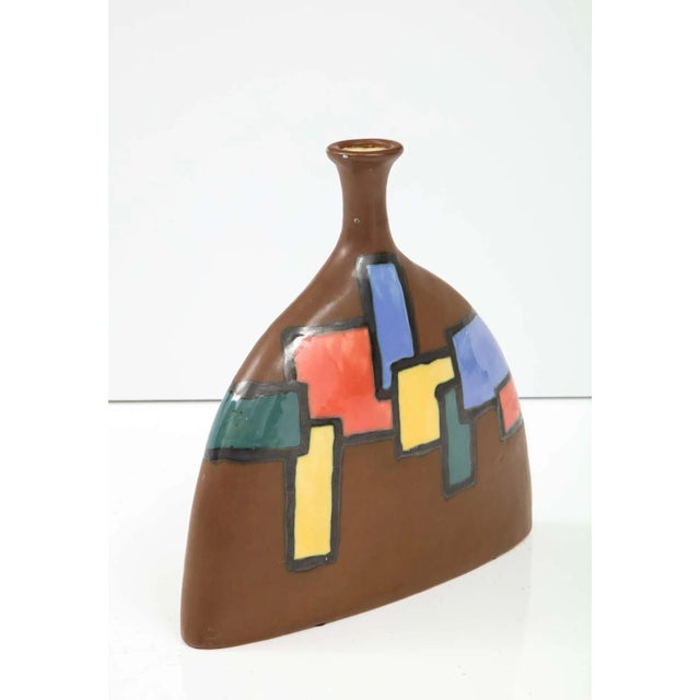 1970's Mid-Century Modern Large Pottery Vase For Sale - Image 9 of 13