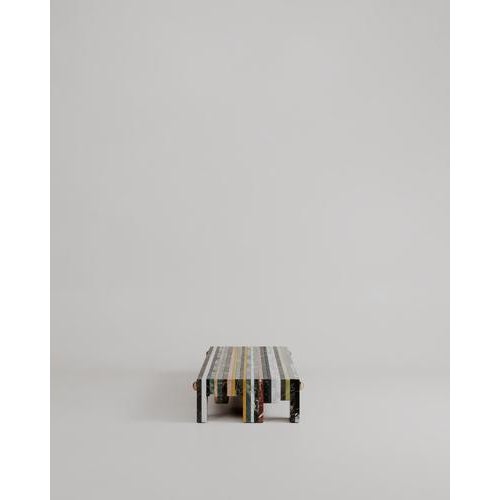 Not Yet Made - Made To Order Architectural Layered Marble and Stone Strata Coffee Table by Esther Knopfler For Sale - Image 5 of 12