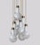 Several Milk Glass Pendant Light by Harrachov, 1970s For Sale - Image 8 of 18