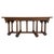 Late 19th Century Spanish Carved Coffee table with Wood Stretchers For Sale - Image 15 of 18