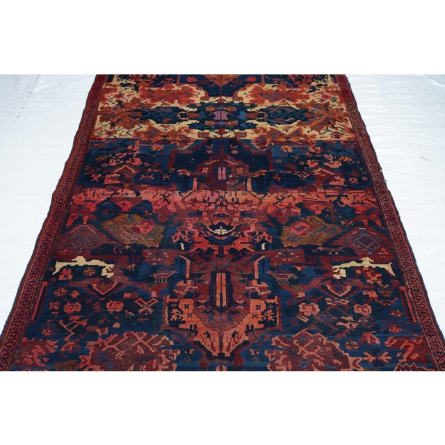 Antique Seikhour Rug 4'4'' X 7'2'' For Sale In New York - Image 6 of 10