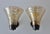 Mauri Almari Late 20th Century Mauri Almari Style Champagne Glass Bronze Finish Tea Candle Wall Sconces-a Pair For Sale - Image 4 of 15