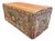 Pink Turkish Kilm Slipcovered Upholstered Ottoman For Sale