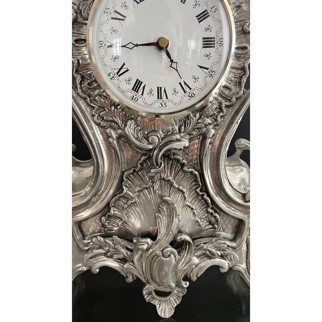 Cartel Clock in Metal For Sale - Image 5 of 7