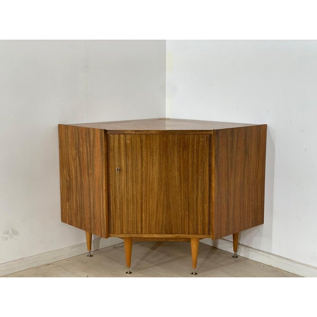 Vintage German Corner Dresser, 1960s For Sale - Image 9 of 9