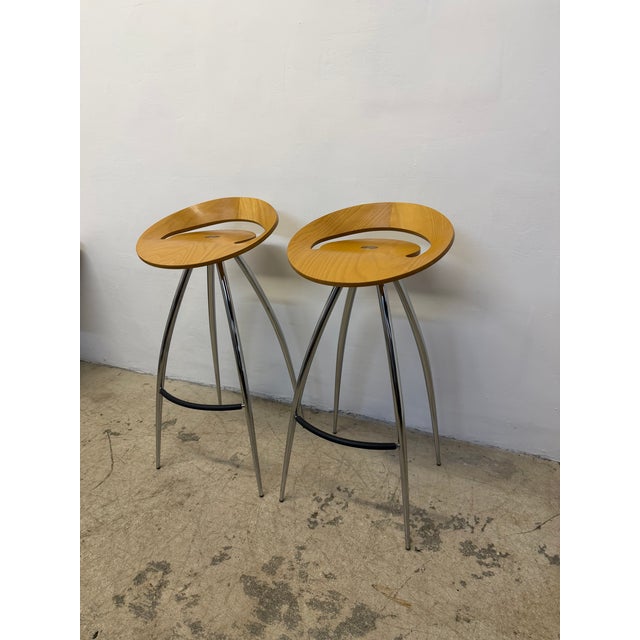 Sigurdur Thorsteinsson Lyra Bar Stools for Magis, Italy - A Pair For Sale In Miami - Image 6 of 18