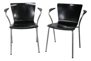 Pr. Vico Duo Chairs by Magistretti for Fritz Hansen Made In. Denmark C. 1998