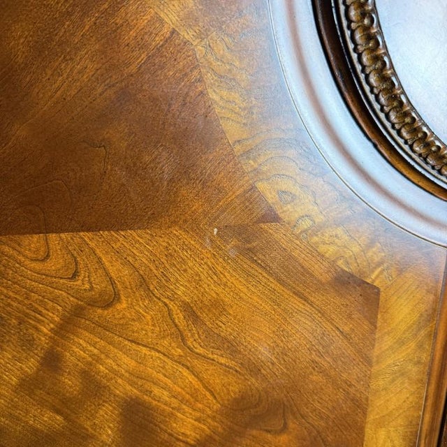 Brown Late 20th Century Queen Size Bed Frame For Sale - Image 8 of 9