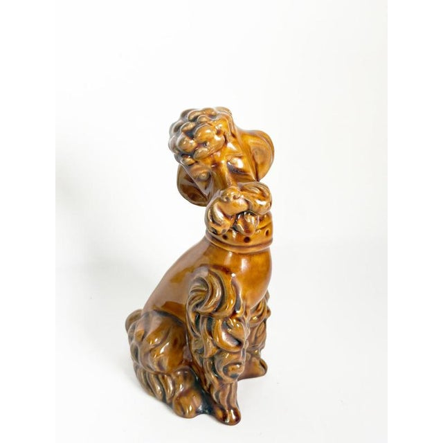 Ceramic Dog Sculpture, France, 1970s For Sale - Image 6 of 12
