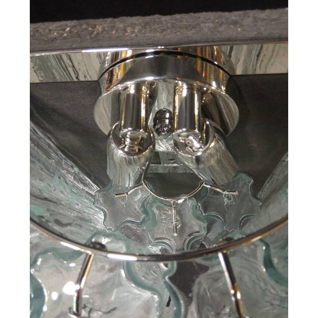 Vintage Wall Lights in Murano Glass, 1970s, Set of 3 For Sale - Image 12 of 18