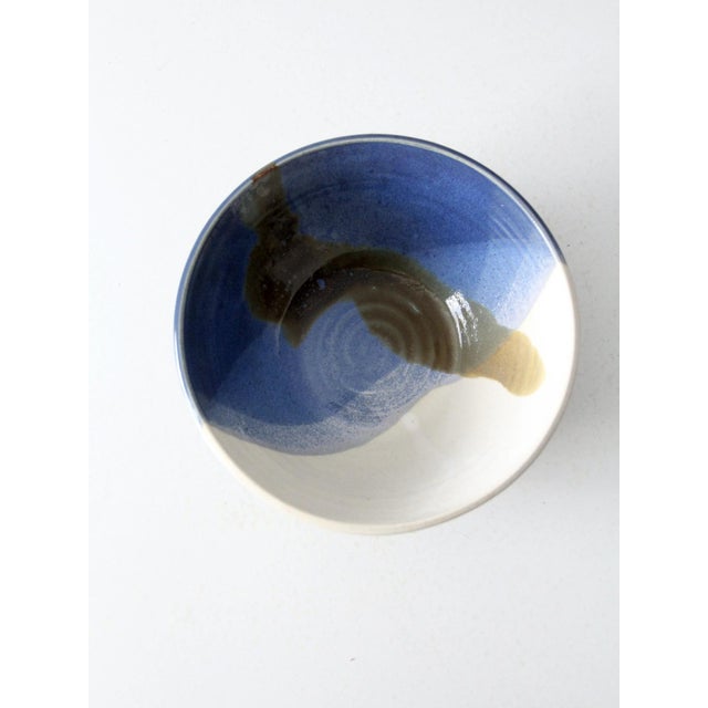 Vintage Studio Pottery Bowl For Sale - Image 9 of 12