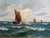 Gerhard Lukas Larsen (German 1911-1965) Oil Canvas Vintage, Maritime, Seascape For Sale In Jacksonville, FL - Image 6 of 13
