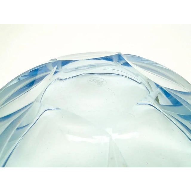 Art Deco Bowl from Moser, Former Czechoslovakia, 1930s For Sale - Image 9 of 13