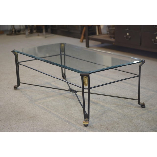 Glass Coffee Table, 2000s For Sale - Image 4 of 11