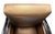 Gold 1930s Pair of French Art Deco Gold and Black Leather Club Chairs For Sale - Image 8 of 9