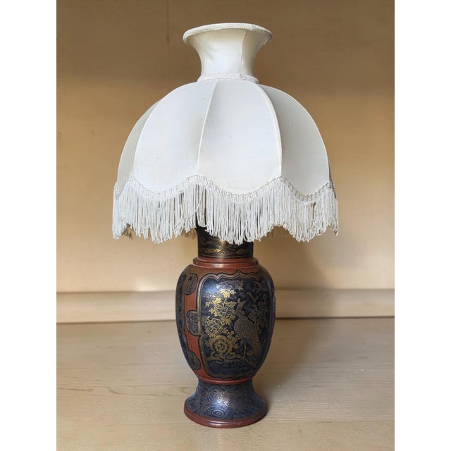 Japanese Meiji Era Lamps, Late 19th Century, Set of 2 For Sale - Image 3 of 15