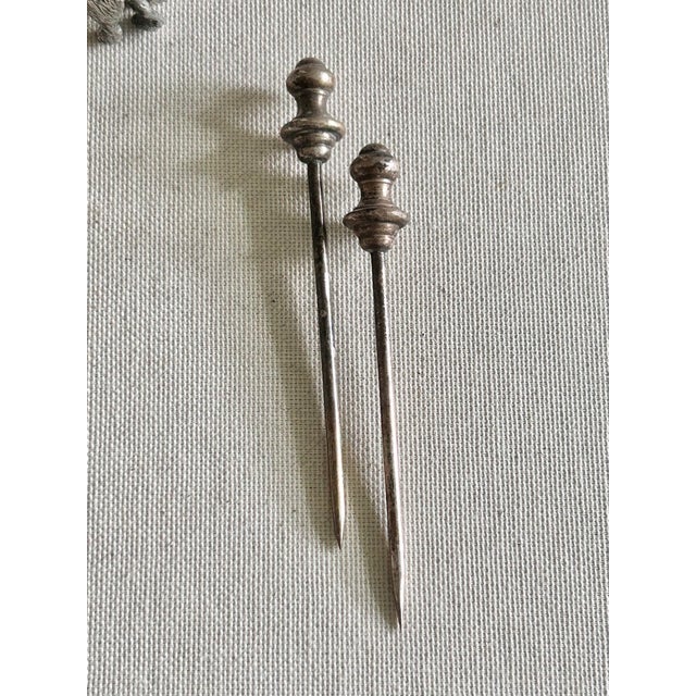Vintage German 95% Pewter Moose Match and Toothpick Holder For Sale - Image 11 of 12