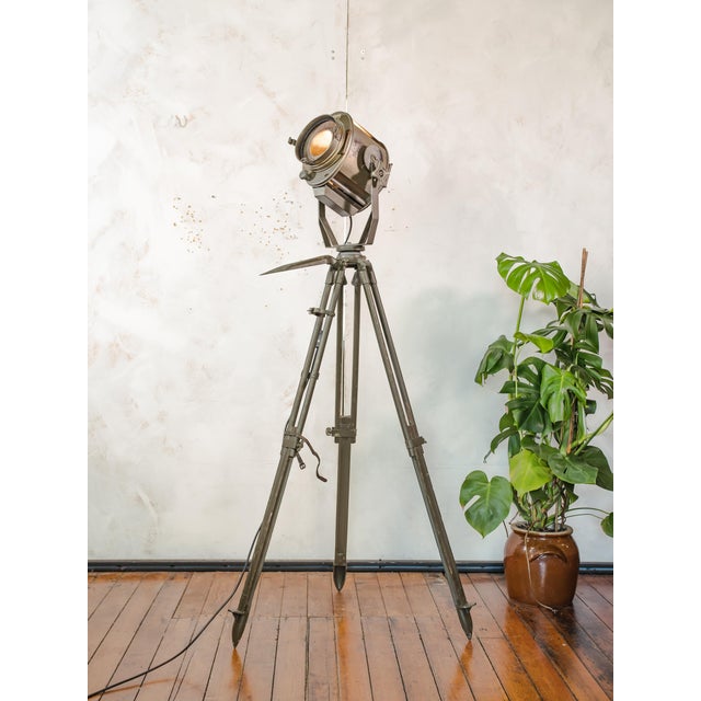 Industrial Theater Spotlight Floor Lamp from ADB, Belgium, 1960s For Sale - Image 13 of 15
