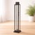 Elevate your décor with this Modern Iron and Glass Taper Candle Lantern. Designed with a sleek, elongated frame and clear...