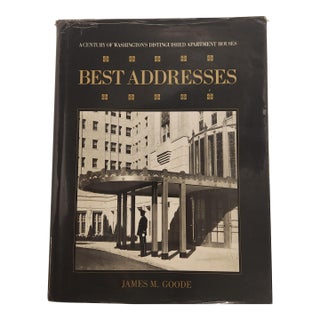 1988 Best Addresses Hardcover Book by James M. Goode For Sale