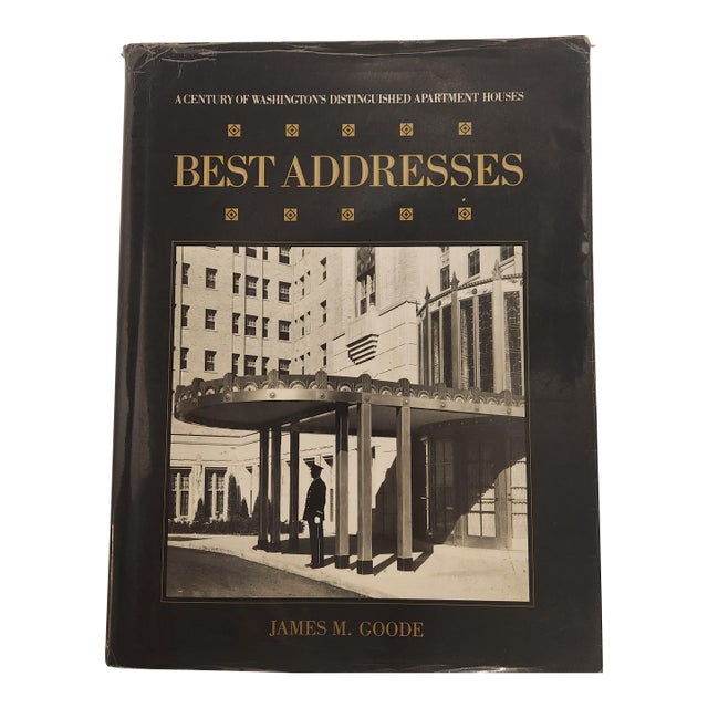1988 Best Addresses Hardcover Book by James M. Goode For Sale